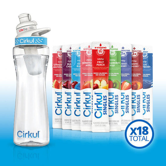 22oz. Plastic Bottle & GoSip® Black Cherry R2
